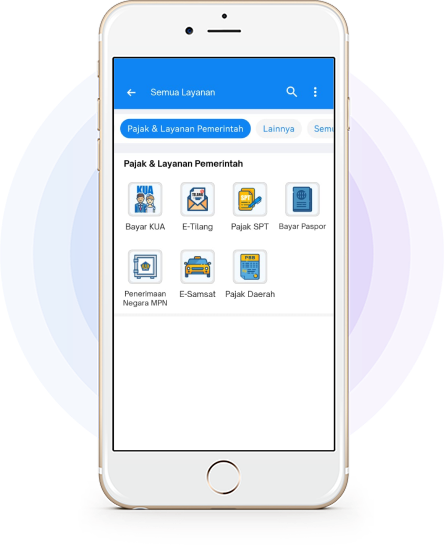 Layanan bayar pajak daerah, Samsat, SPT, e-Tilang, KUA, dll